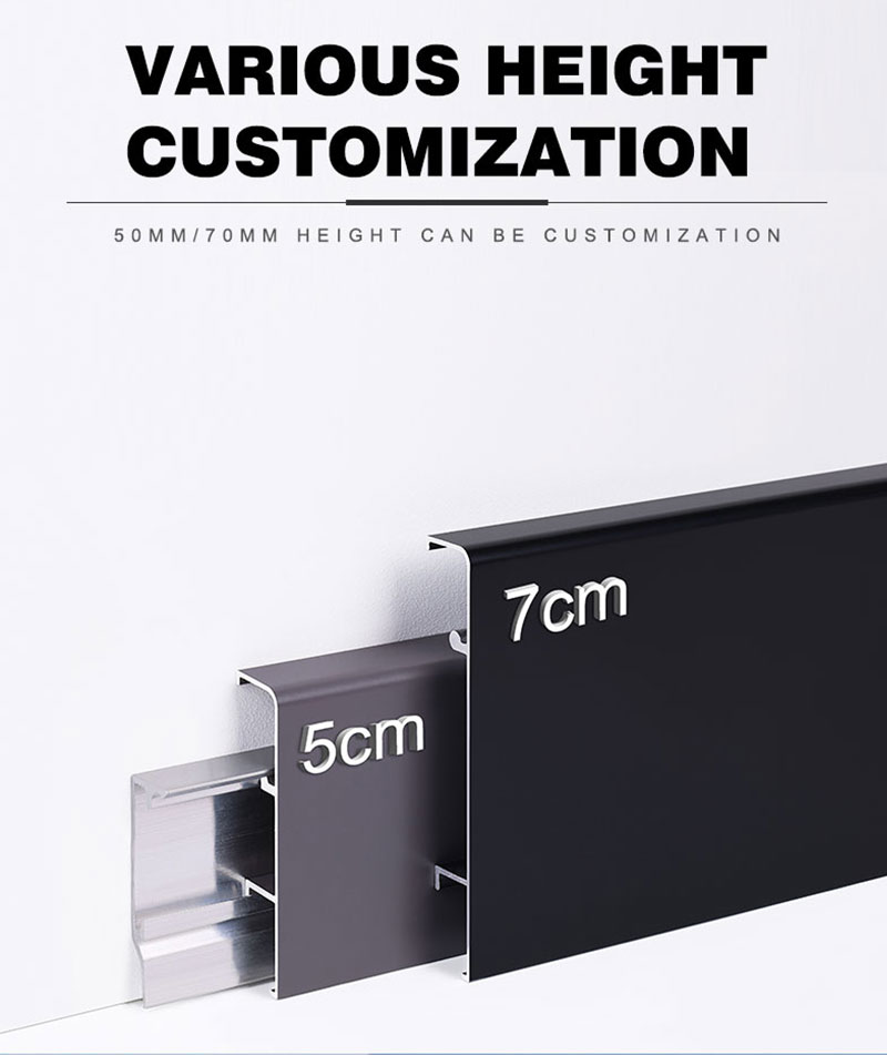 Hot Sale metal skirting Горячий металлический плинтус