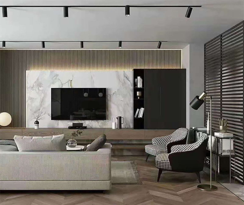 Modern Style Interior PVC Wall Panels Внутренние стеновые панели из ПВХ в современном стиле