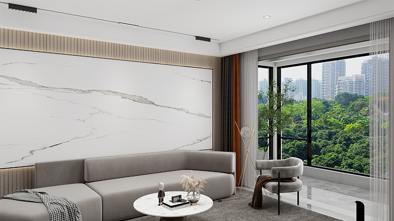 WPC рифленая стеновая панель