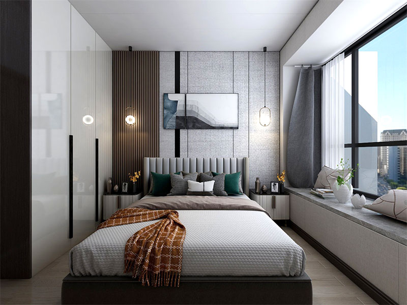 Стена из рифленых панелей по индивидуальному заказу