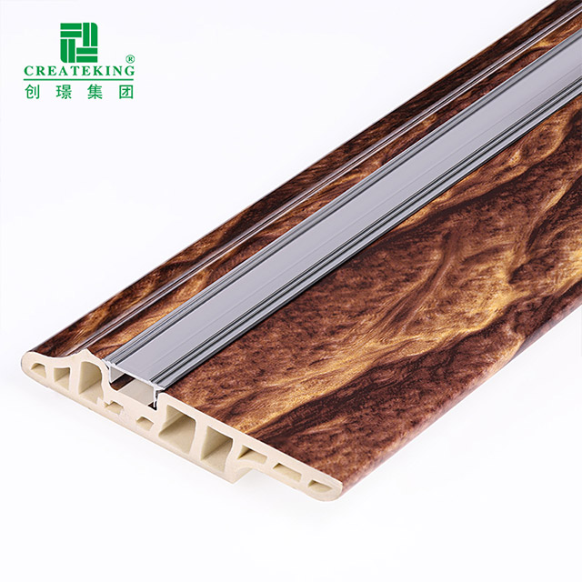 Плинтус для ногтей с язычком ягненка из ПВХ 90*16 мм