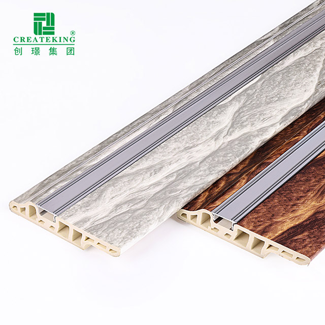 Плинтус для ногтей с язычком ягненка из ПВХ 90*16 мм