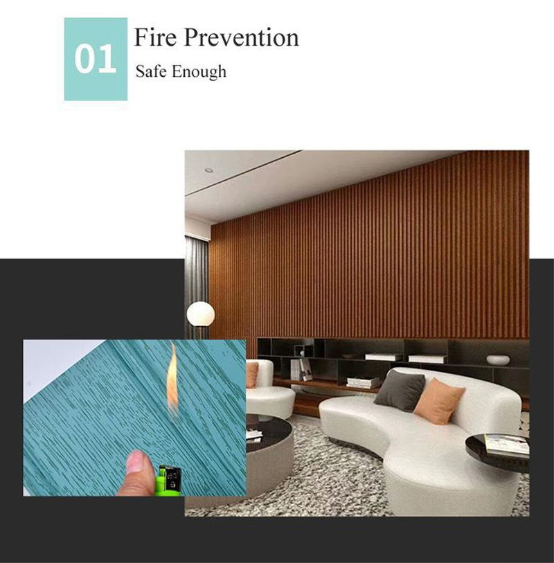 Стеновые панели из ДПК для интерьера