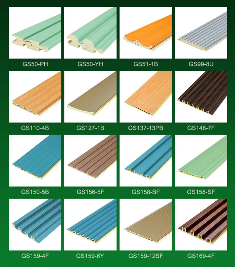 Водонепроницаемые стеновые панели различных размеров