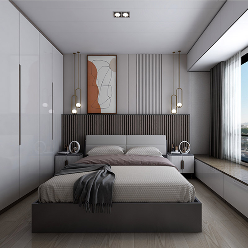 WPC рифленая стеновая панель