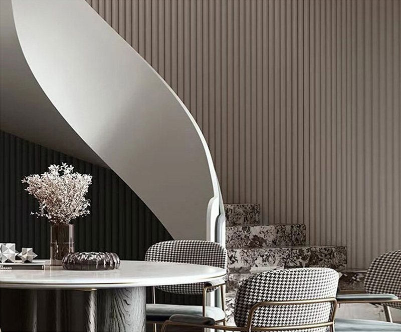 Панельная доска из ДПК с деревянным зерном