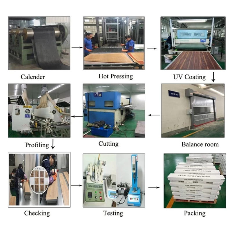 Внутренние виниловые полы из ПВХ