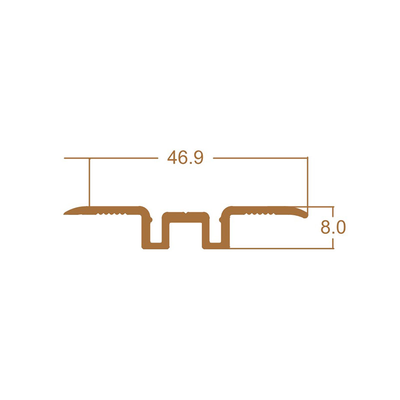 Переходные полосы для плитки под дерево