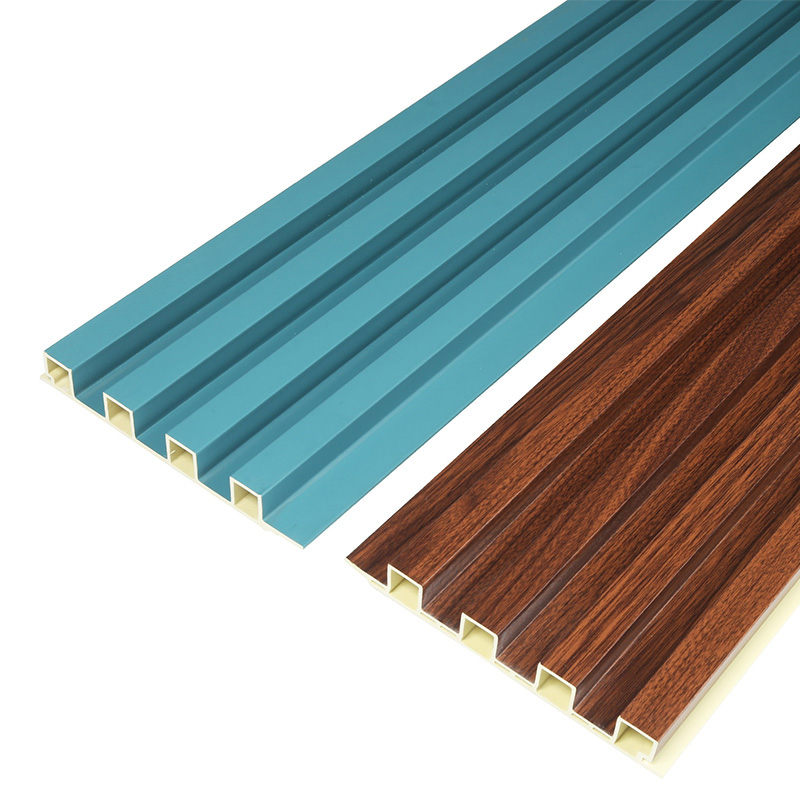 Рифленая панельная стена