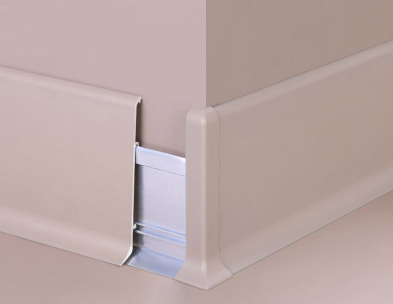 Металлический плинтус по индивидуальному заказу 