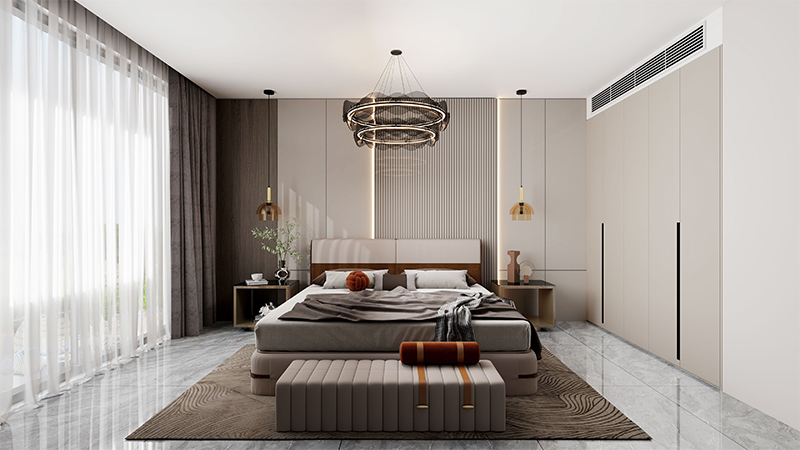 WPC рифленая стеновая панель