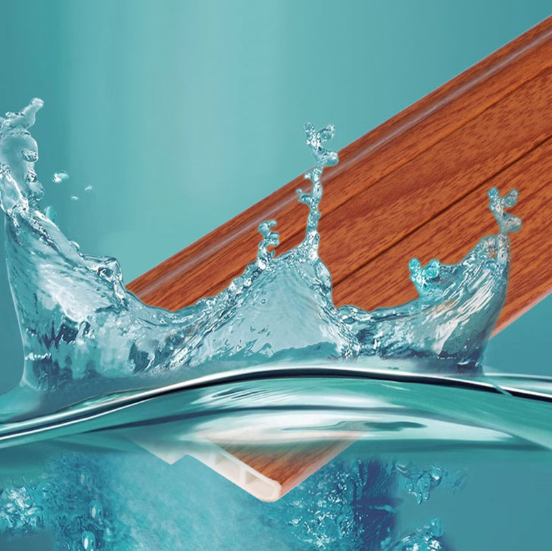 Водонепроницаемый плинтус ПВХ для кухни.