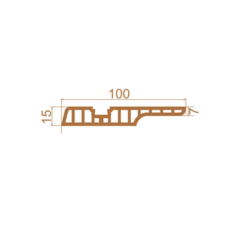 Молдинг плинтуса под дерево