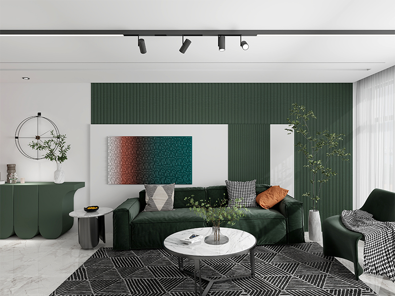 современная стеновая панель из ДПК