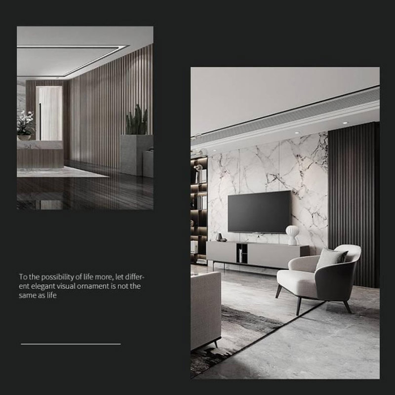 Стеновые панели из ДПК для интерьера