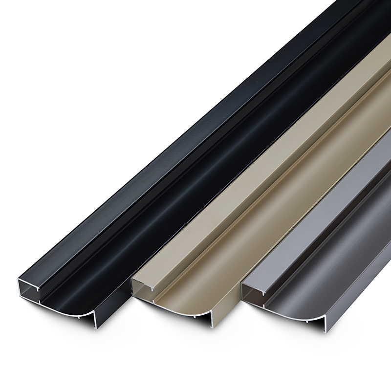 Плинтус со светодиодными лентами различных размеров