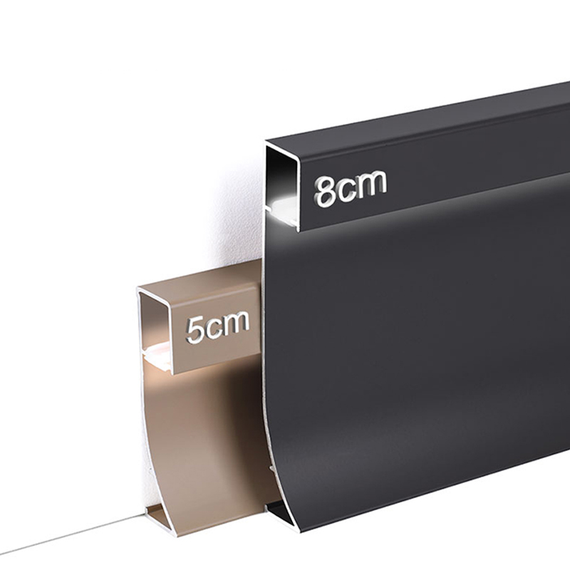 Прочный светодиодный плинтус