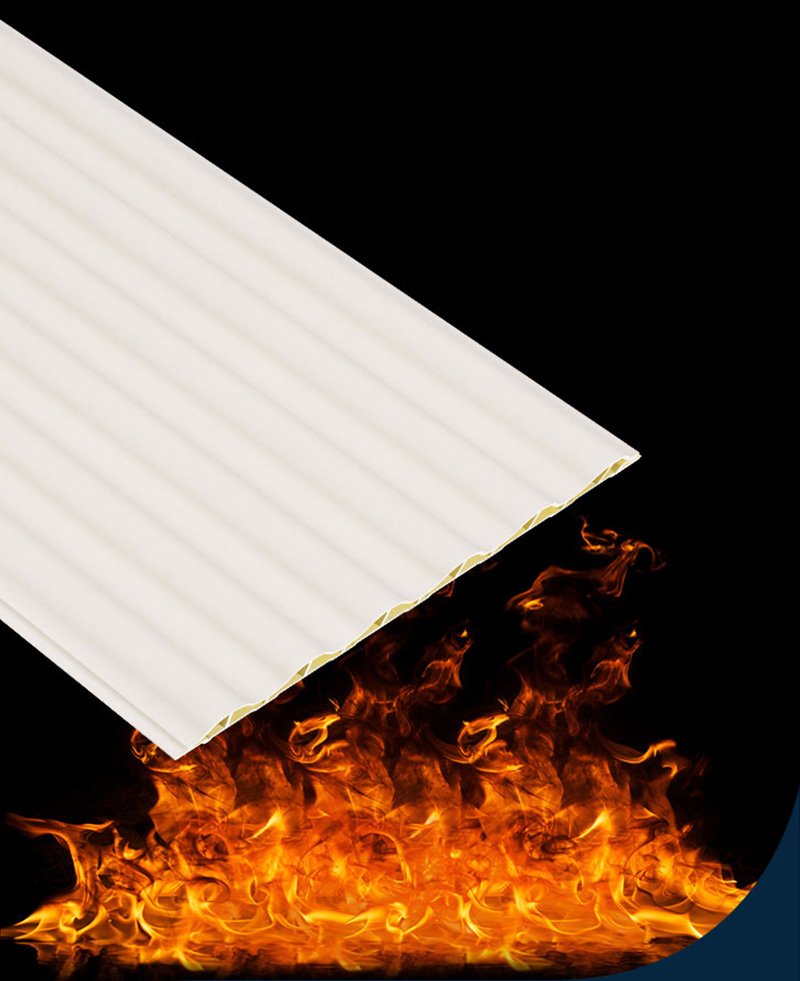 Огнестойкие рифленые стеновые панели из ДПК