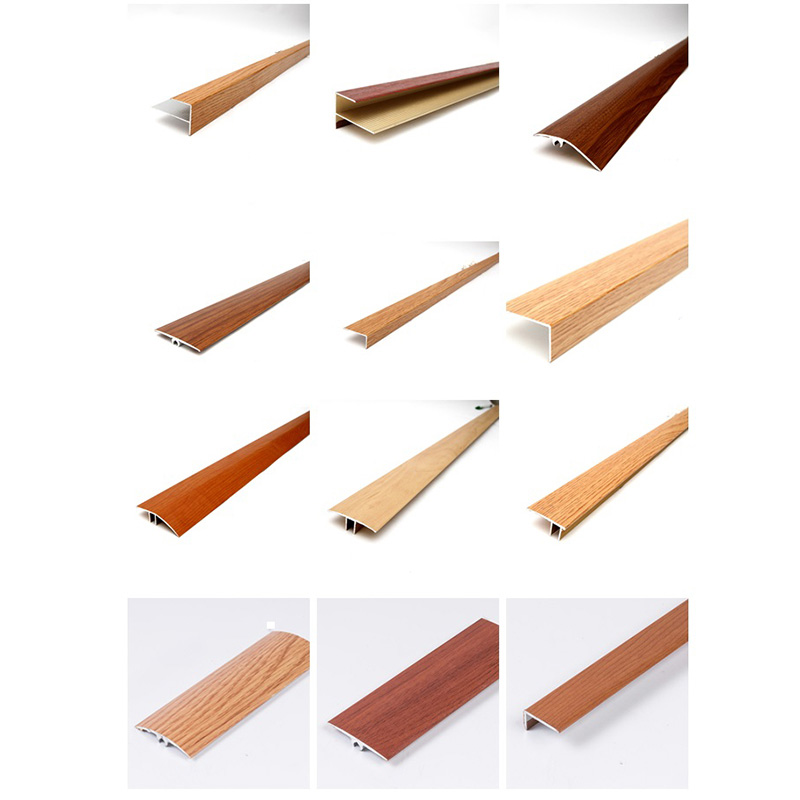  Прочная алюминиевая переходная полоса для пола.