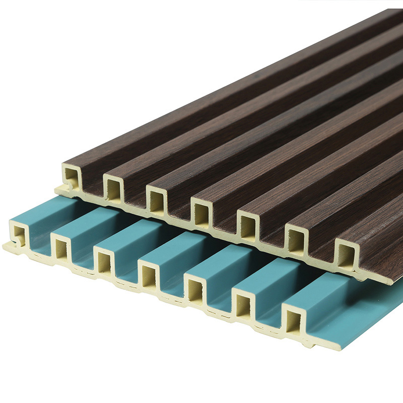 Рифленая стеновая панель WPC