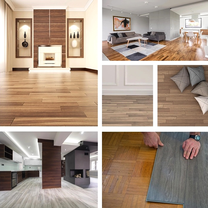 Стерильный точечный виниловый пол под дерево