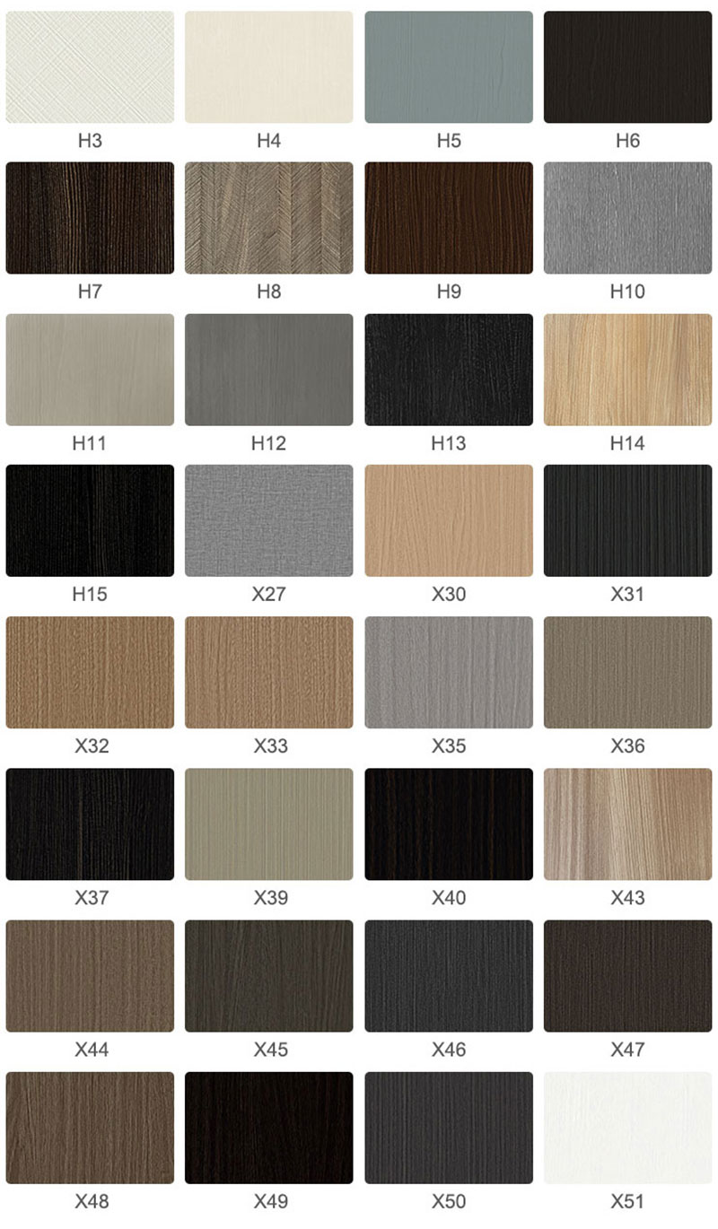 Рифленые стеновые панели различных размеров