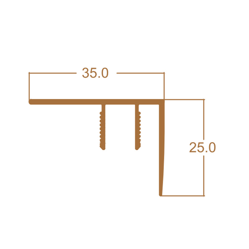 Отделка носика лестницы плиткой