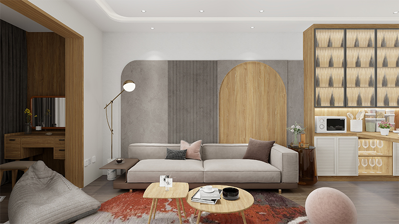 современная стеновая панель wpc