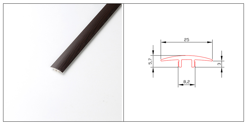 Т-образный профиль SPC 25*3 мм