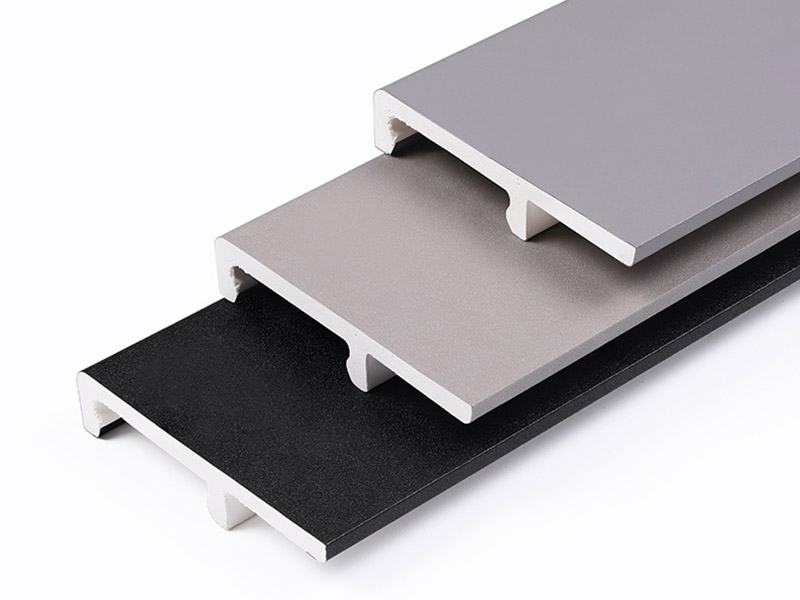 Плинтус с зажимом из ПВХ 60*12 мм