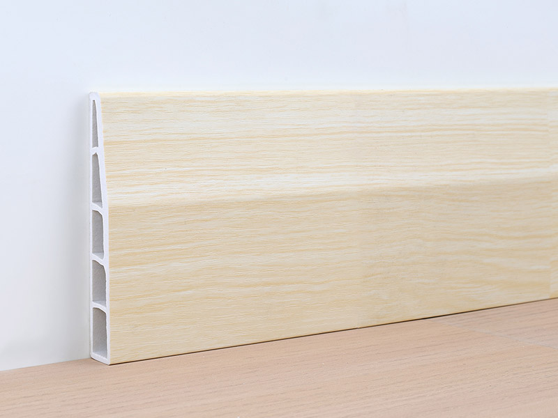 Плинтус из ПВХ с фаской 100*15 мм