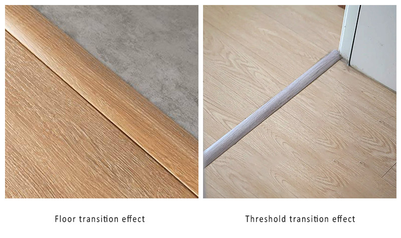 Пороговая переходная полоса в форме дуги из ПВХ 42*7,5 мм