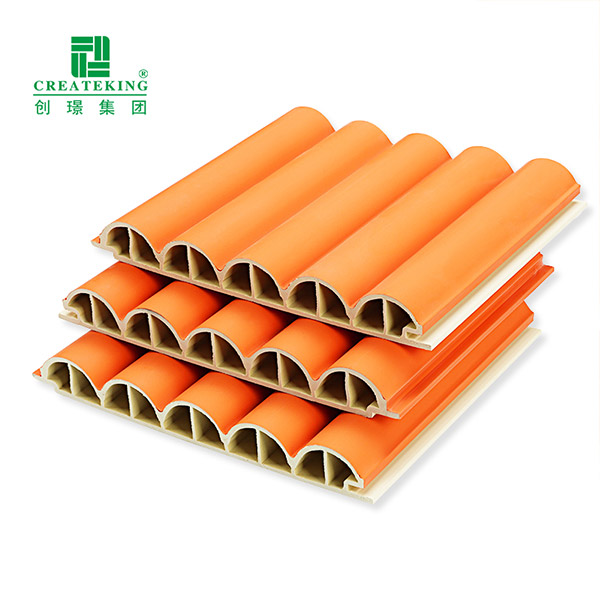 Полукруглая стеновая панель WPC 180*21 мм