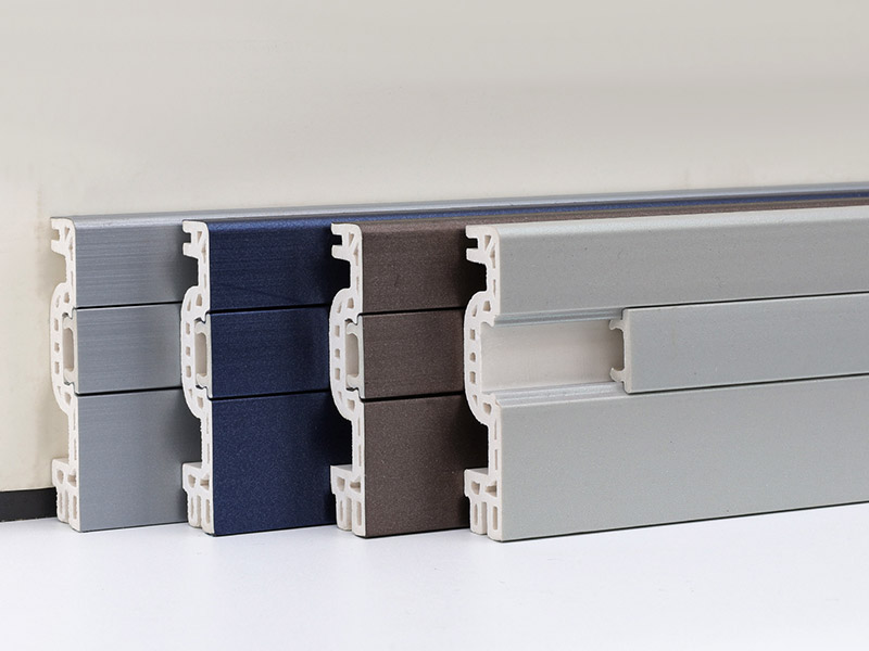 Плинтус для скрытого гвоздя WPC 50*12 мм