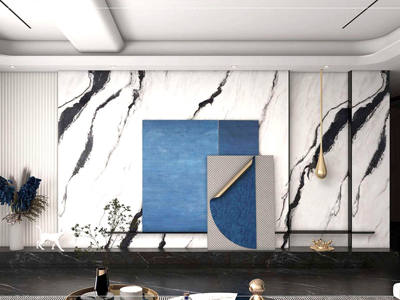 Купить панели из мраморного листа ПВХ