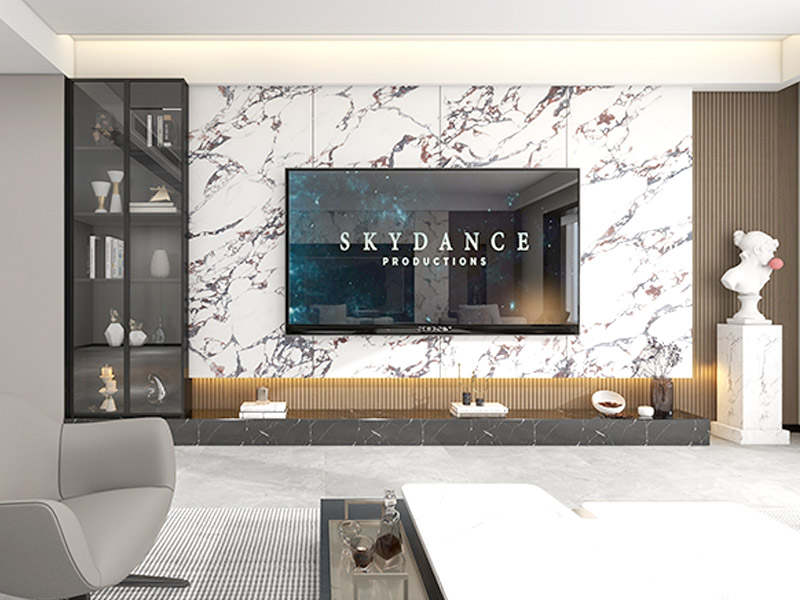 Мраморный лист с УФ-покрытием