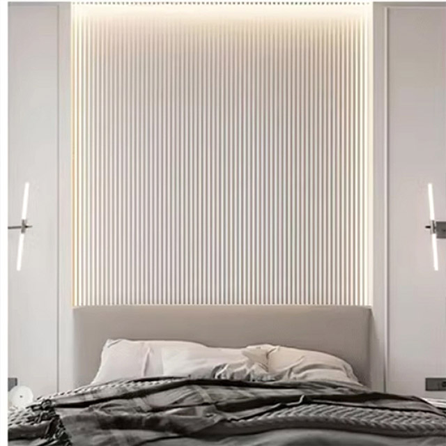 Полукруглые сплошные рифленые стеновые панели 99,5*15 мм