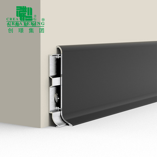 Плинтус из алюминиевого сплава 60*14,6 мм