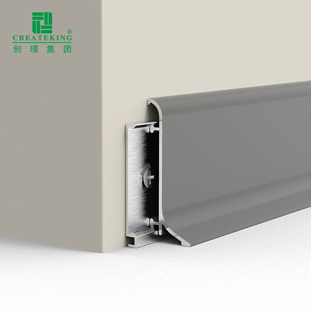 Плоский плинтус из алюминиевого сплава 40*14,6 мм