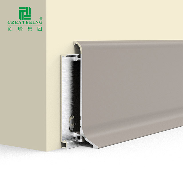 Плинтус из алюминиевого сплава 50*14,6 мм