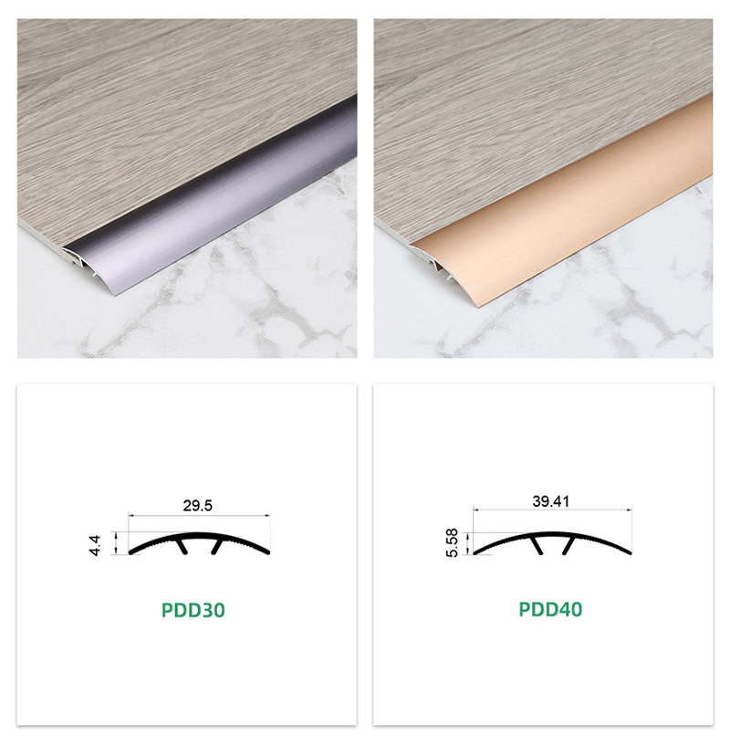 Универсальная переходная полоса для металлического пола