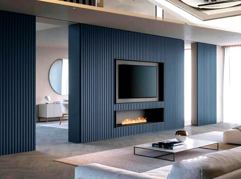 стеновая панель из ламинированного ДПК