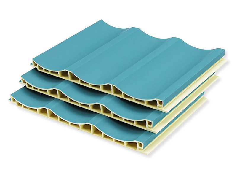 Стеновые панели с дуговыми рифлениями