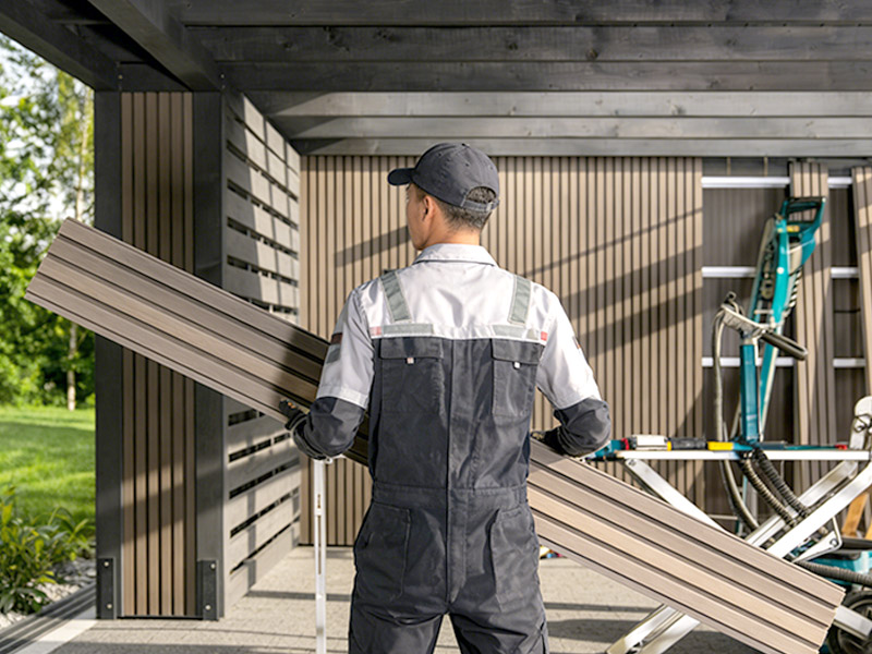 Как устанавливаются панели ДПК?