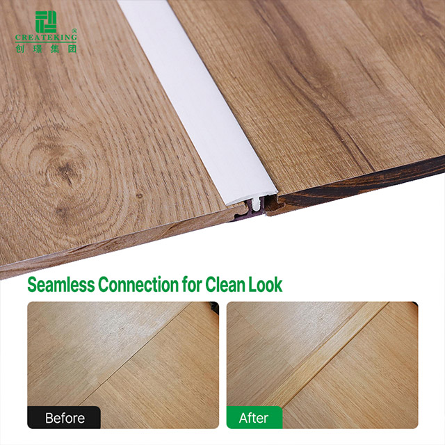 Переходная полоса для пола из ПВХ Т-образной формы 25*8 мм