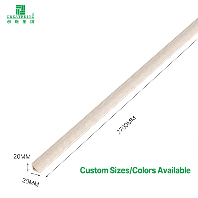 Внутренние угловые кромки из ПВХ 20*20 мм