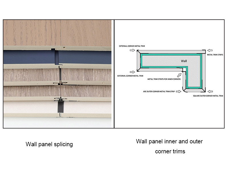 Как заканчивать швы настенных панелей?