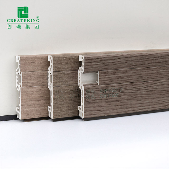 Плинтус для скрытого гвоздя WPC 60*12 мм