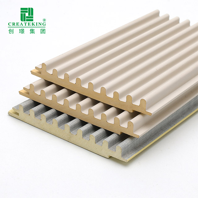 Полукруглые сплошные рифленые стеновые панели 99,5*15 мм