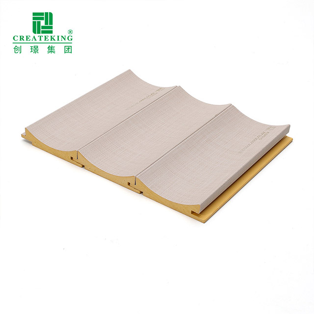 Стеновая панель с внутренней дугой 70*15 мм с рифлением